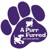 A Purrfurred Pet Care Service Logo